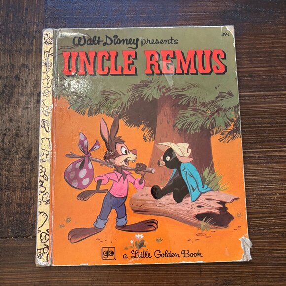 Vintage 1973 Walt Disney Little Golden Book ~ Uncle Remus ~ 25th Printing - Picture 1 of 4